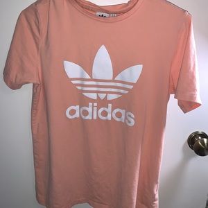 Trefoil Pink Adidas Logo T-shirt